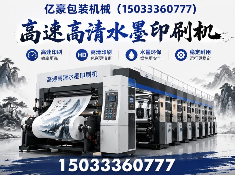 沧县水墨印刷机展示图